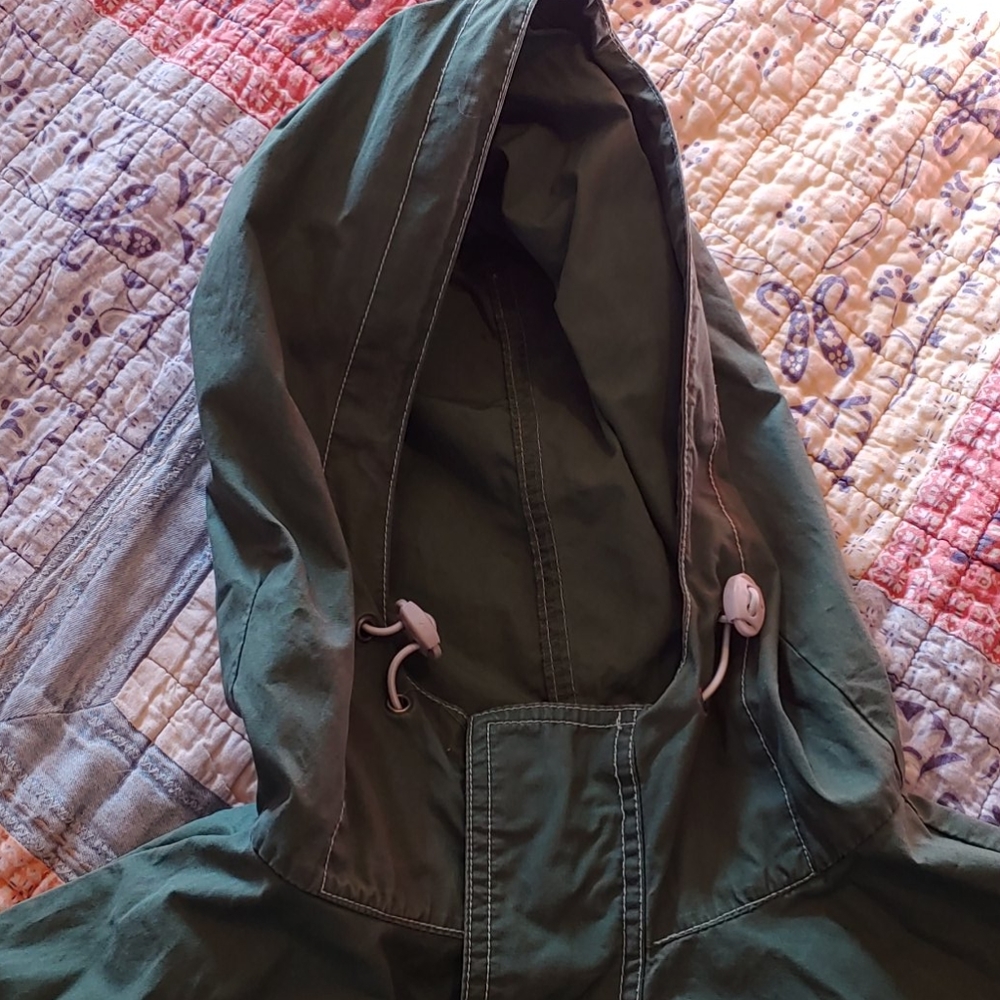 Green XXL Old Navy anorak jacket